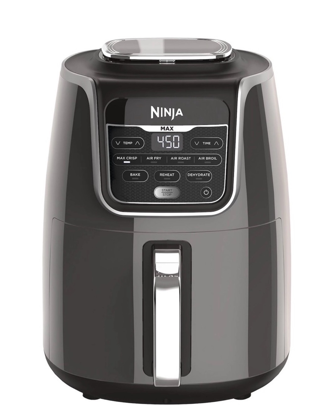 NEW Ninja Air Fryer Max XL Model
AF161 5.5-quart capacity and a grey finish.